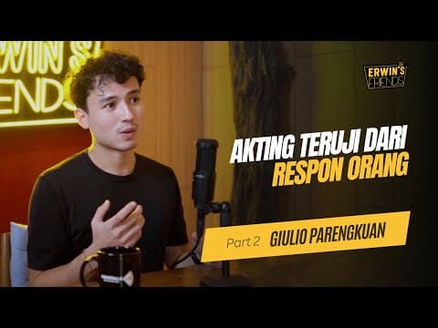 Giulio Parengkuan: Acting Revealed When We Respond to the World